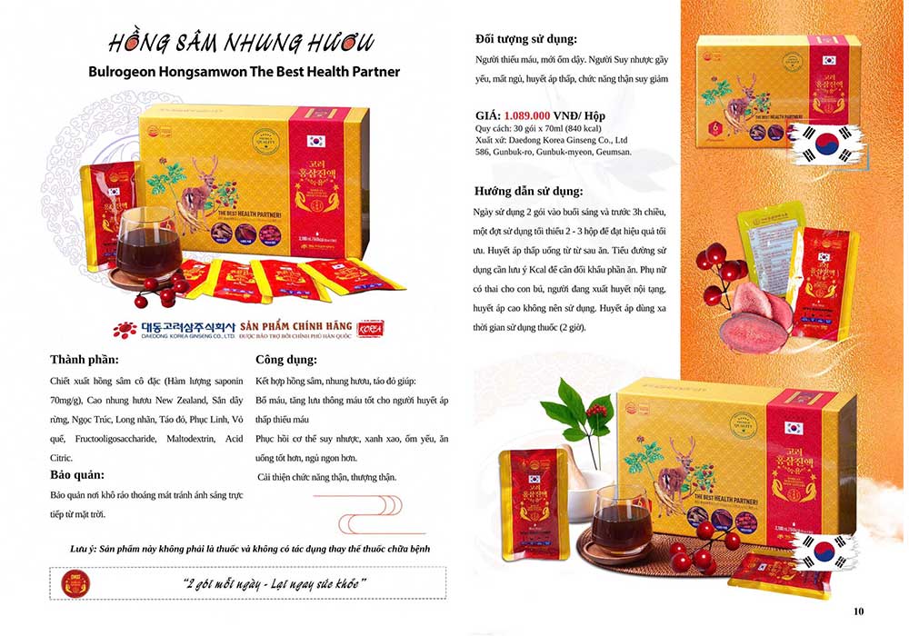 hồng sâm nhung hươu