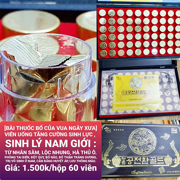 viên uống bổ thận trán dương