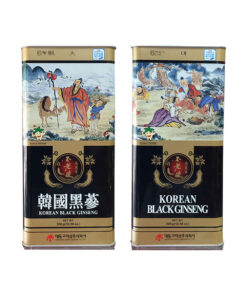 hắc sâm củ khô hộp thiếc daedong