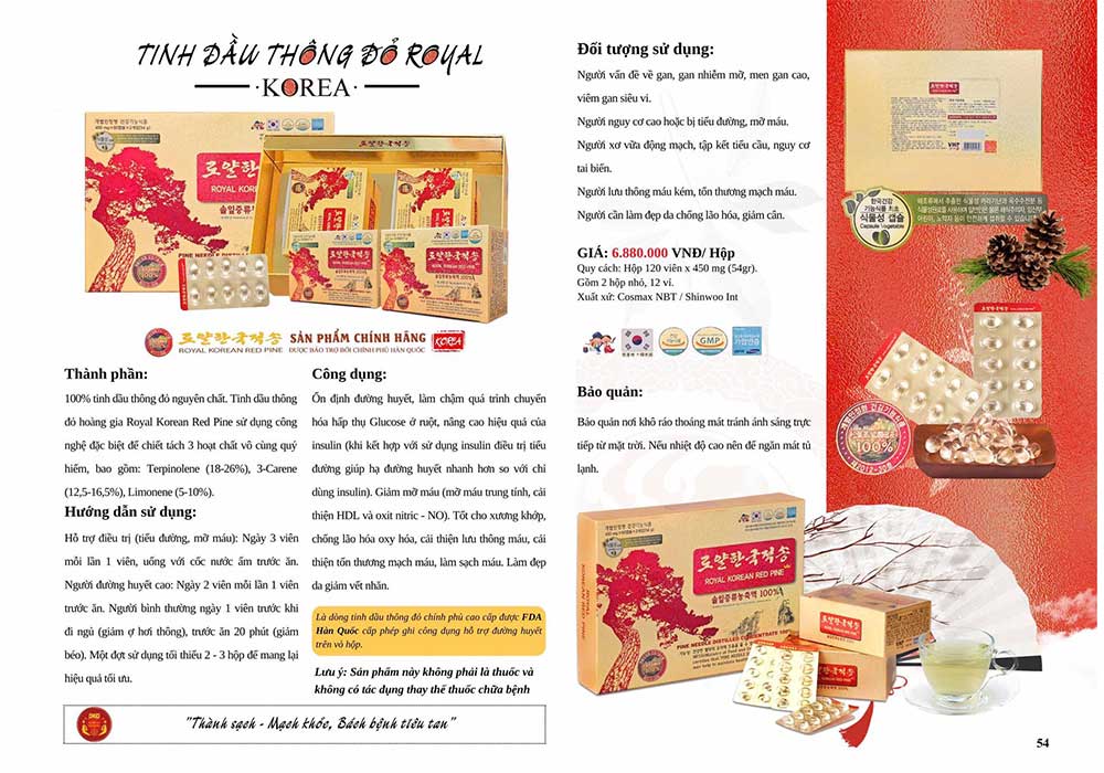 tinh dầu thông đỏ