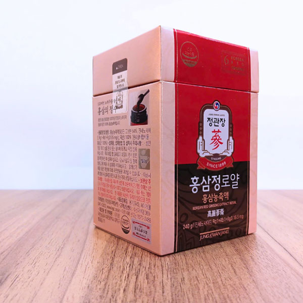 thành phần của cao hồng sâm hàn quốc extract royal plus