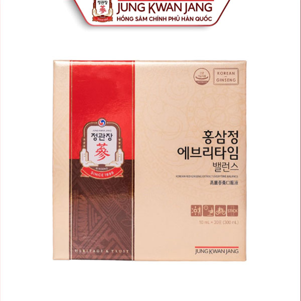 nước hồng sâm extract everytime balance kgc hàn quốc