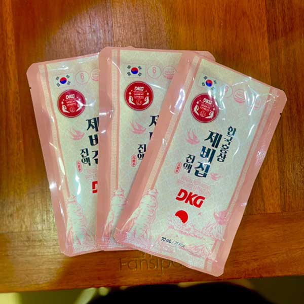 yến sào hồng sâm dkg